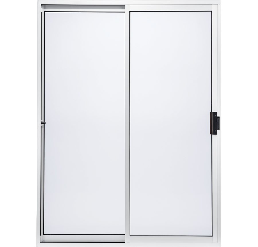 Aluminum store patio door